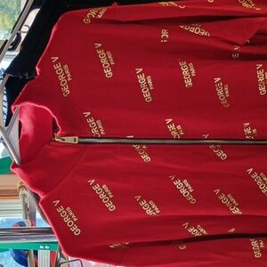 Avenue Red Jacket with George V Paris Label